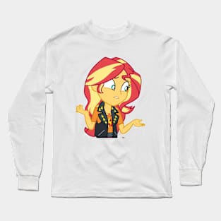 Sunset Shimmer was popular Long Sleeve T-Shirt